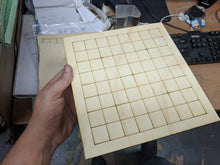 Load image into Gallery viewer, 9x9 Go Board Small Wooden Board 0.25 Inch Thick Light-weight Portable Goban