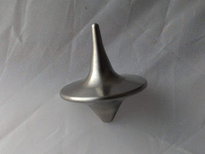 ShadowSpin Stainless Steel Shiny Precision Machined Spinning Top