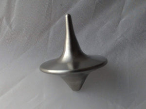 ShadowSpin Stainless Steel Shiny Precision Machined Spinning Top