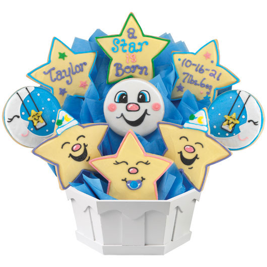 A245 - Star Arrival Cookie Bouquet