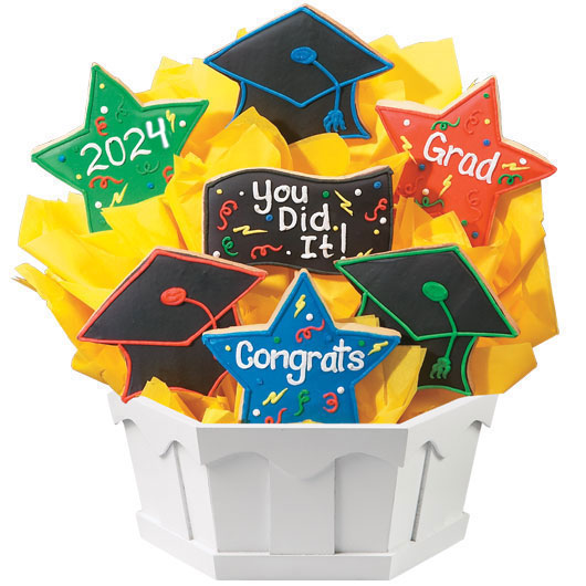 A260 - Graduation Celebration Cookie Bouquet