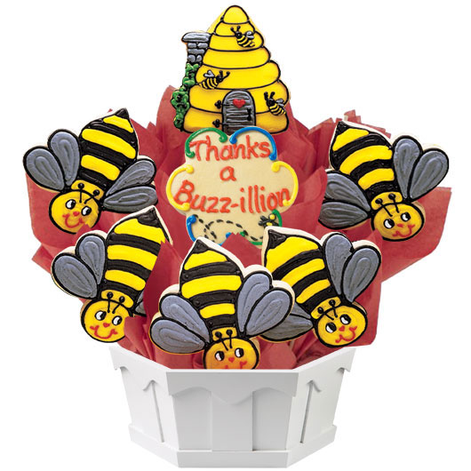 A312 - Thanks A Buzz-illion Cookie Bouquet