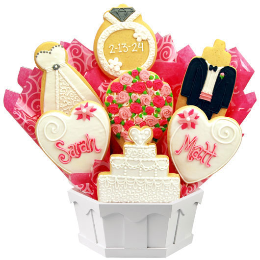 A455 - I Do Cookie Bouquet