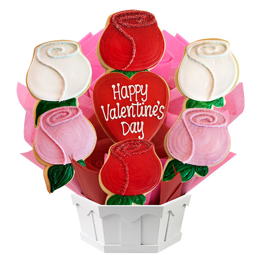 A543 - Roses For You Cookie Bouquet