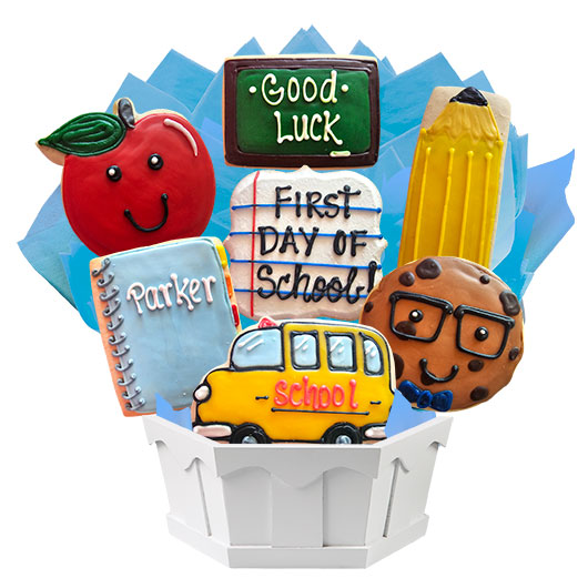 A545 - First Day of School Cookie Bouquet