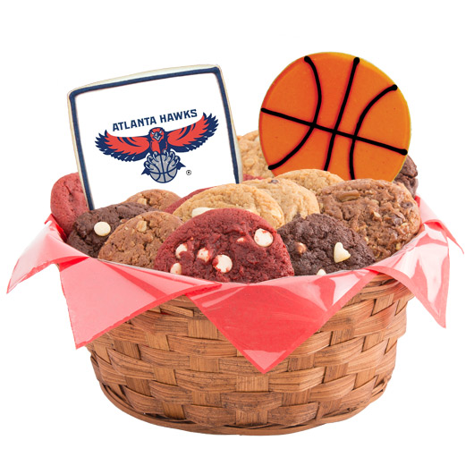 WNBA1-ATL - Pro Basketball Basket - Atlanta Cookie Basket