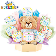 Build-A-Bear - Baby Blocks - Boy - 