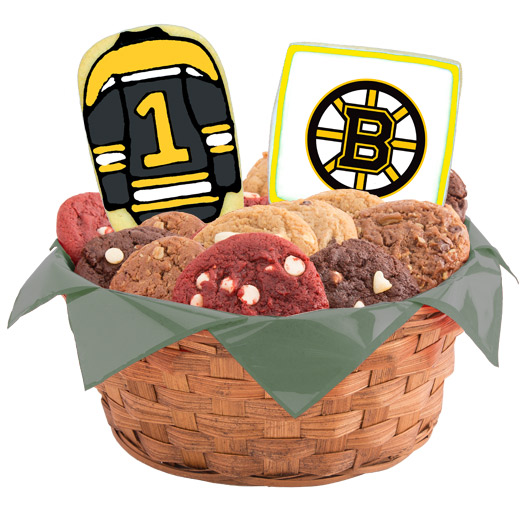 WNHL1-BOS - Hockey Basket - Boston Cookie Basket