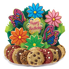 Butterfly and Daisy Birthday BouTray™ - 