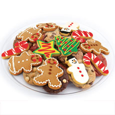 Christmas Favors Cookie Tray - 