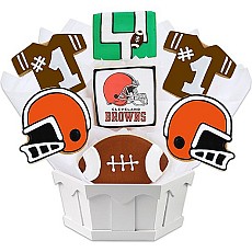 Football Bouquet - Cleveland - 