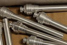 Load image into Gallery viewer, Rebel Pilot Code Cylinders - TIE Pilot Data Cylinders - rod and flared disc