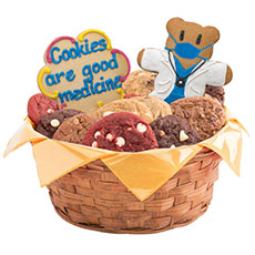 Cookies are Good Medicine Basket - 