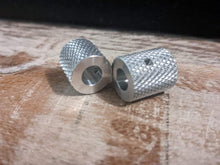 Load image into Gallery viewer, metal machined knobs knurled greeblies for Carbonite hero panel