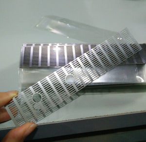 Metal grill for hero panel of HiC build
