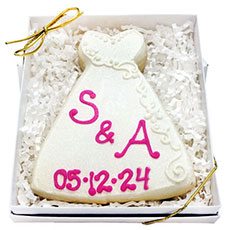 Wedding Dress Cookie - 