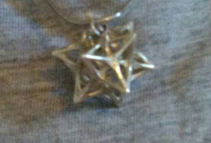 Softened Stellated Dodecahedron Necklace