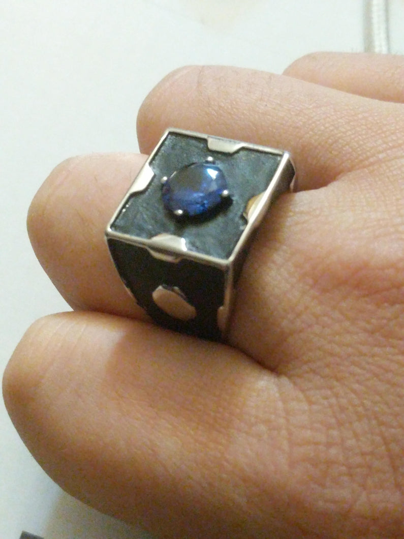 CAAAAAAAAAAN DO! Look at me! Meeseeks Box ring. The latest in portable Meseeks box technology. Stainless Steel CZ