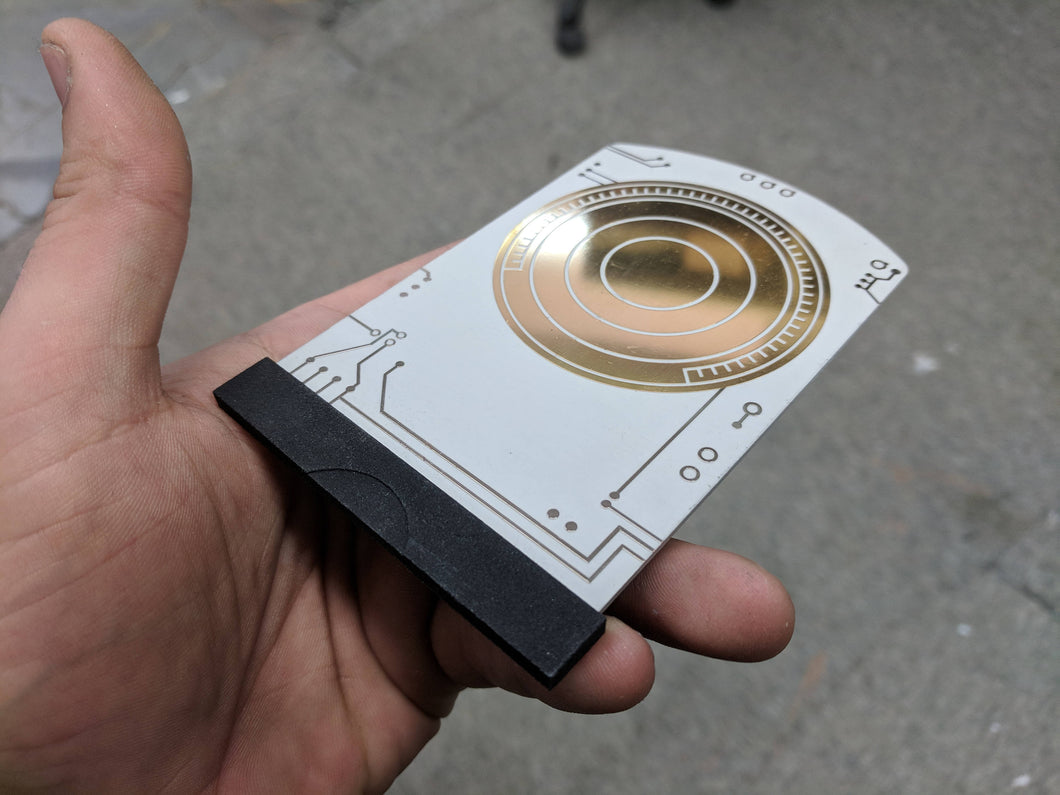 Metal Death Star Plans Data Card - Rogue One - **BONUS** Free 