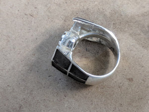 TIE Fighter Advanced Ring Squadron Imperial Vader Sterling Silver Ring