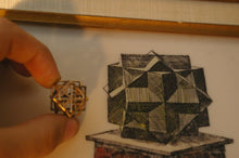 Load image into Gallery viewer, Escher Tri-cube Pendant