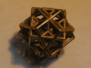 Escher Tri-cube Pendant