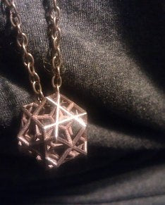 Escher Tri-cube Pendant