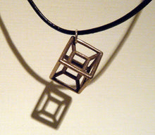 Load image into Gallery viewer, Hypercube necklace