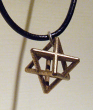 Load image into Gallery viewer, Merkaba Kabalah  - 3d jewish star