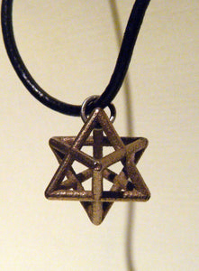 Merkaba Kabalah  - 3d jewish star
