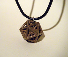 Load image into Gallery viewer, Icosohedron with stellated dodecahedron