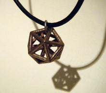 Load image into Gallery viewer, Icosahedron with posts inside