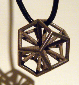 Dodecahedron with posts