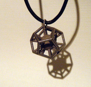 Dodecahedron with captured sphere