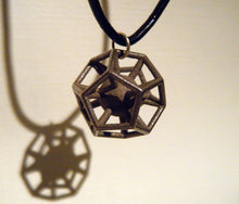 Load image into Gallery viewer, Dodecahedron with captured sphere