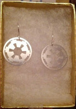 Load image into Gallery viewer, Imperial Cog earrings