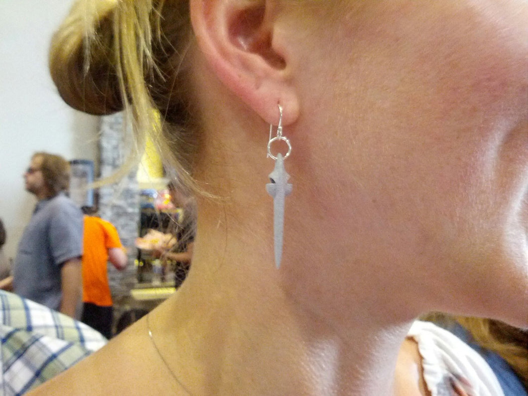 Cosmos earrings - Starship of the Imagination earrings