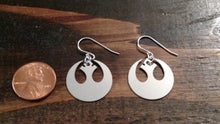 Load image into Gallery viewer, Rebel Swan earrings