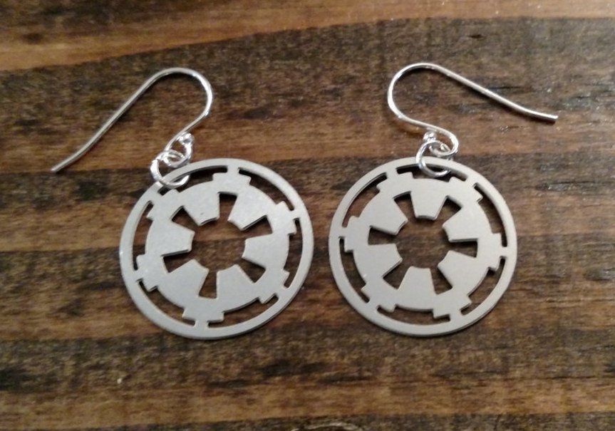 Imperial Cog earrings