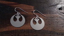 Load image into Gallery viewer, Rebel Swan earrings