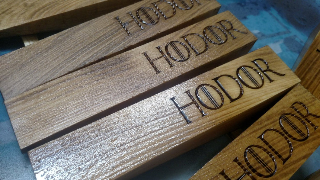 Hold The Door doorstop hodor