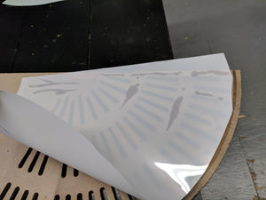 LED Light Diffusion plastic - thin durable rolled plastic