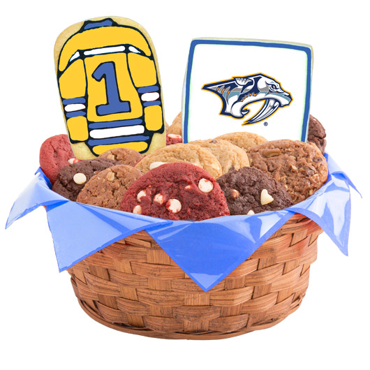 WNHL1-NSH - Hockey Basket - Nashville Cookie Basket