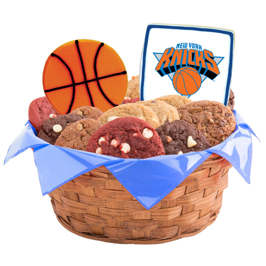 WNBA1-NYK - Pro Basketball Basket - New York Cookie Basket