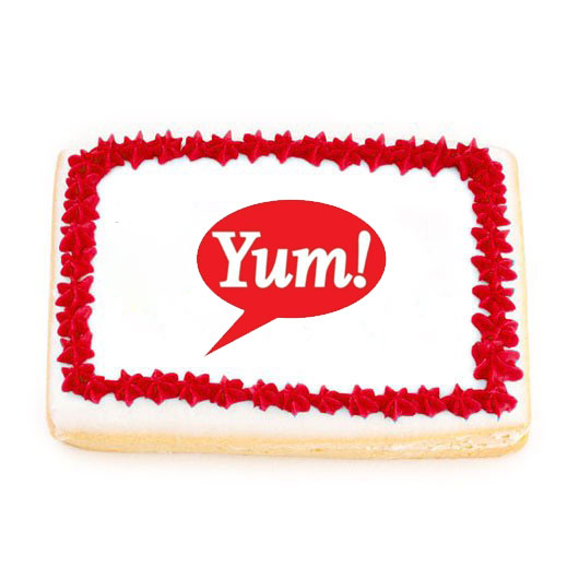 NGPLGO5 - Small Rectangle Logo Cookies Individual Cookies