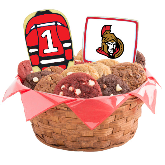 WNHL1-OTT - Hockey Basket - Ottawa Cookie Basket