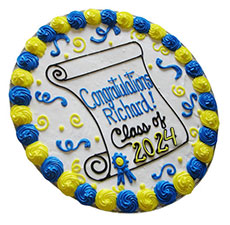 Congrats Grad Cookie Cake - 