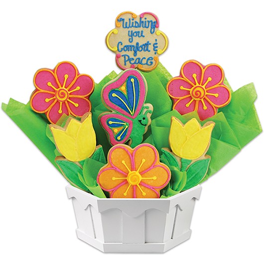 A379 - Peace & Comfort Cookie Bouquet