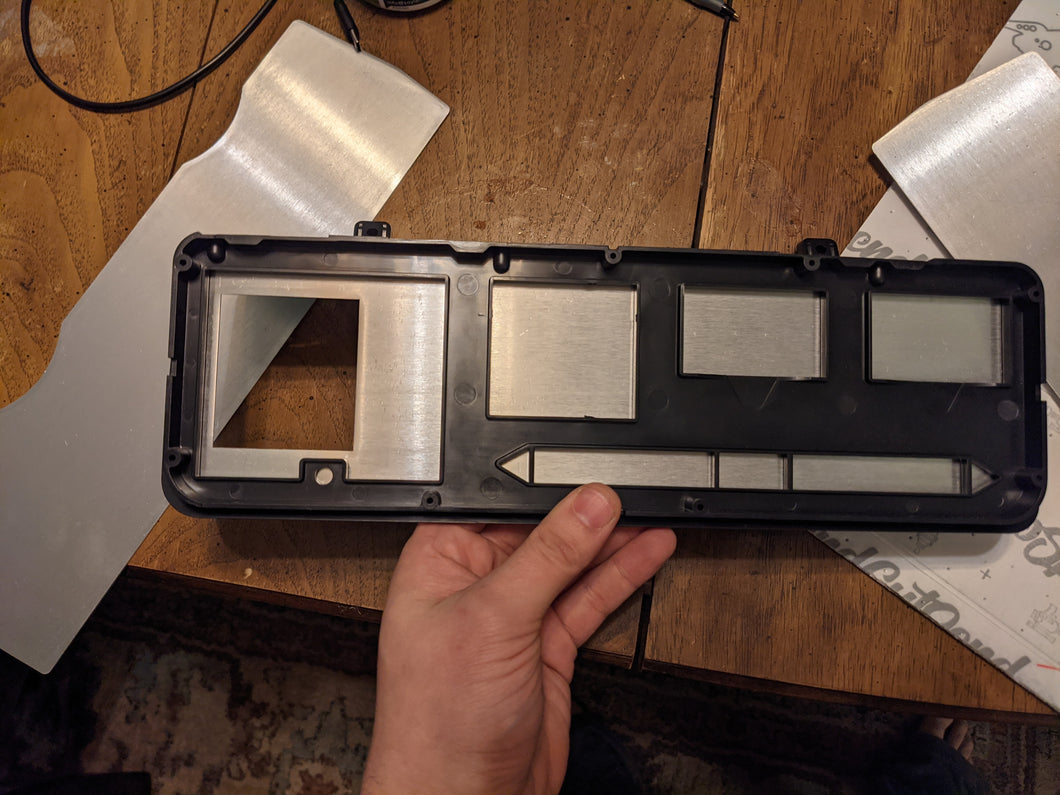Precut Metal Backing sheets for HiC Carbonite Volvo Panels