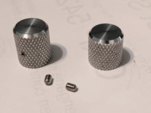 Load image into Gallery viewer, metal machined knobs knurled greeblies for Carbonite hero panel